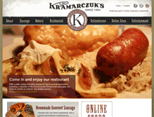 Tablet Screenshot of kramarczuks.com